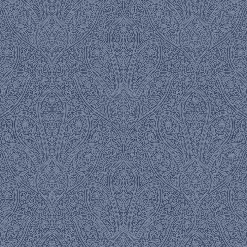 Patton Wallcoverings FH37546 Farmhouse Living Distressed Paisley Wallpaper